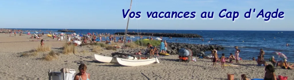 Plages de Rochelongue au Cap d'Agde